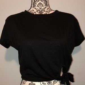 Tie up crop top